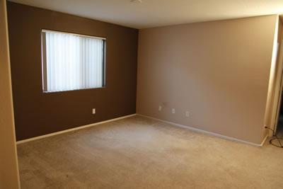 Before room -- empty