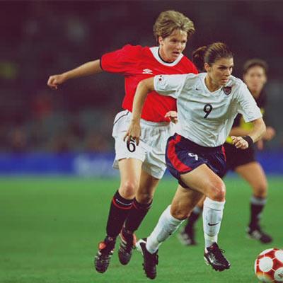 Mia Hamm Against Norway