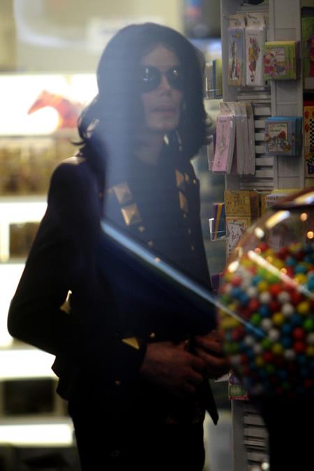 Michael Jackson shops