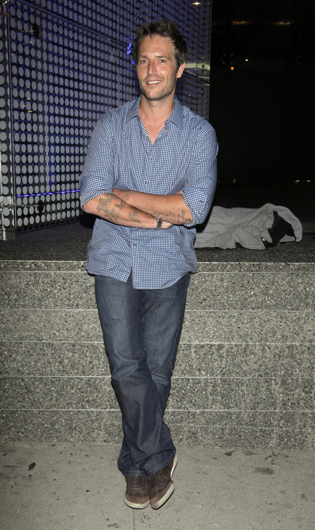 Michael Vartan at Boa restaurant in L.A.