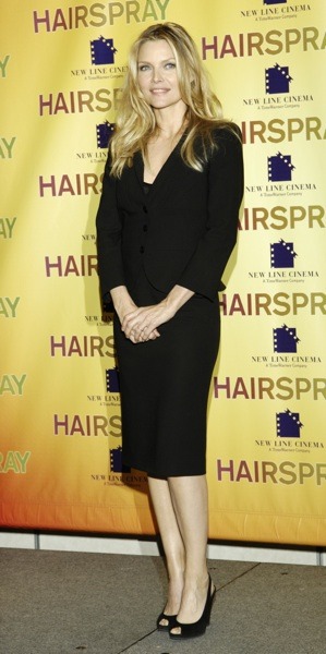 Michelle Pfeiffer's conservative style