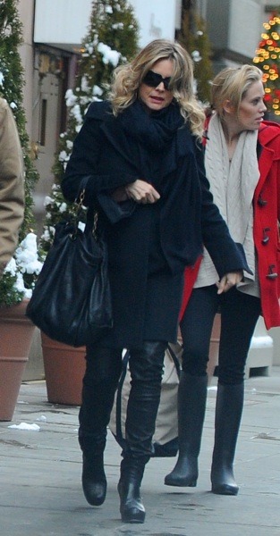 Michelle Pfeiffer in black sweater