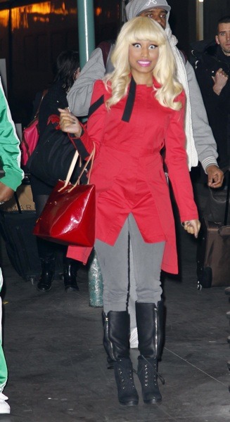Nicki Minaj in jacket