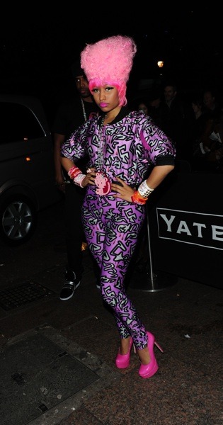 Nicki Minaj loves pink