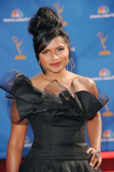 Mindy Kaling's Big Bun