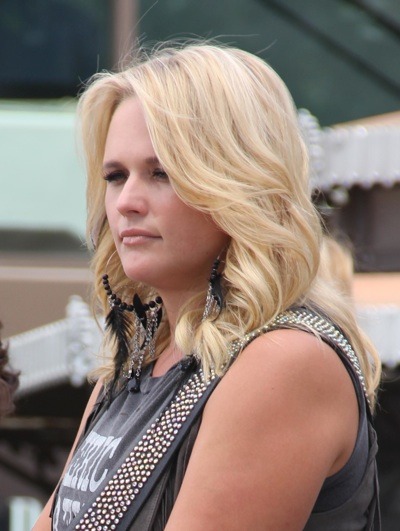 Miranda Lambert with soft curls