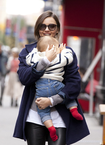 Baby's day out with Miranda Kerr