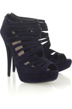 Miu Miu suede cutout sandals