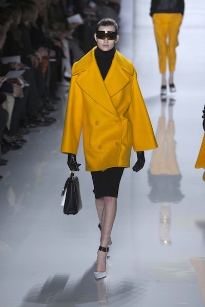 Bright yellow jacket