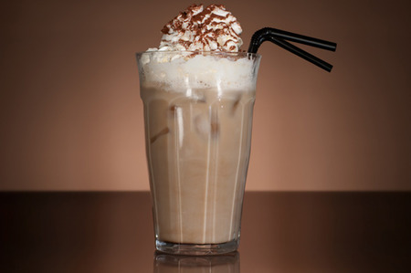 Blended vanilla mocha