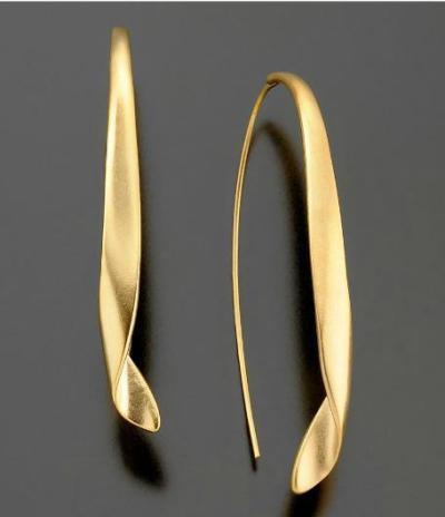 Gold Drop Earrings