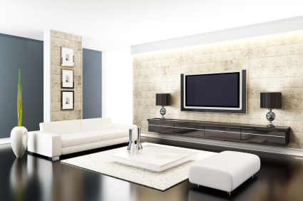 Living Room Modern Design on Minimalistic Living Room   Modern Apartments