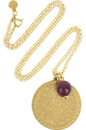 Monica Vinader disc necklace