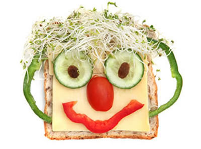 Monster Sandwich Face