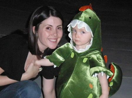 My first time trick or treating