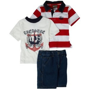 Nannette 3-piece polo set