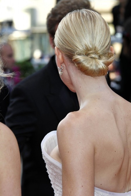 Naomi Watt's Fan-Shaped Updo