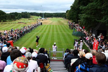 Natalie Gulbis at the British Open