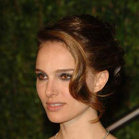 Natalie Portman up-do