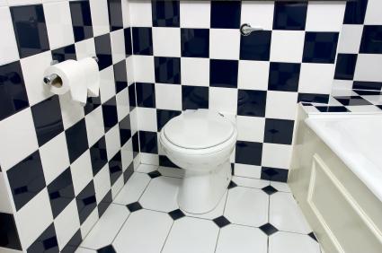 White Bathroom Ideas on Navy And White Bathroom   Bathroom Decorating Ideas