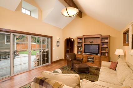 Neutral Colors &amp; Vaulted Ceilings