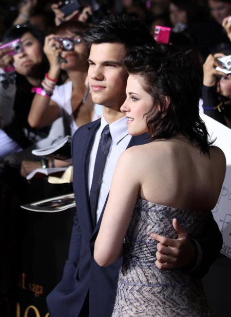 Kristen Stewart and Taylor Lautner