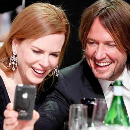 Nicole Kidman and Keith Urban happy