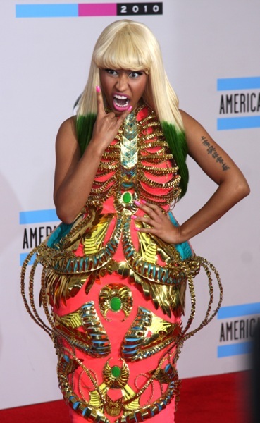 Nikki Minaj at the American Music Awards 