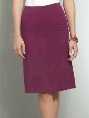 Flared Back Pencil Skirt