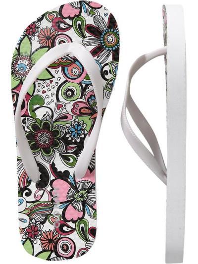 Old Navy Floral Flip Flop