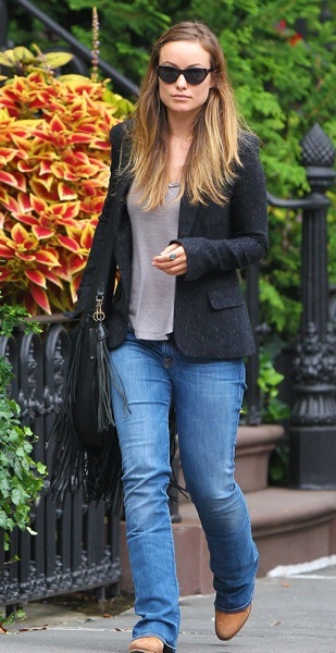 Olivia Wilde in blazer