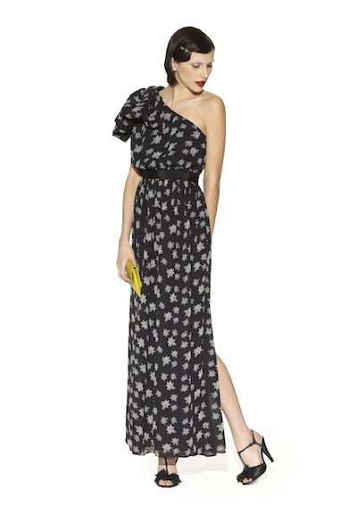 Sophisticated one shoulder dress