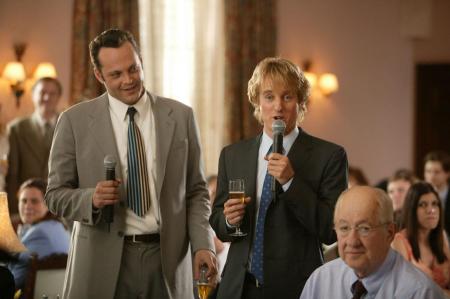 Owen Wilson takes the microphone