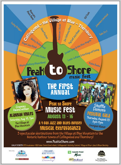 Peak to Shore Music &amp; Art Fest