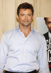 Hugh Jackman at a press event for his musical show at Pearl Studios in New York City