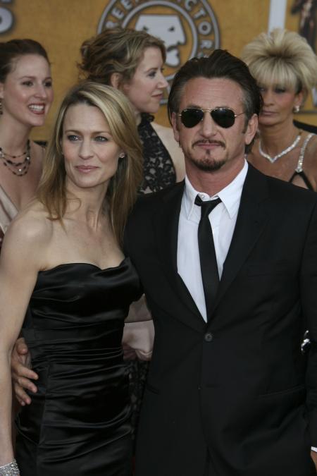 Sean Penn and Robin Wright Penn