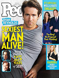Ryan Reynolds on the cover of People