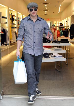 Peter Facinelli in a Utility Shirt