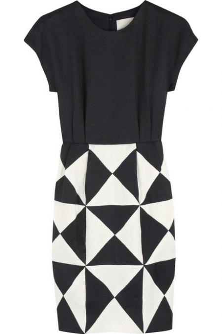 Phillip Lim Mosaic Patchwork Dress