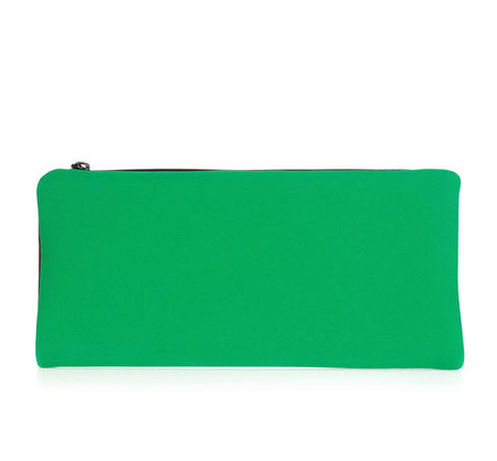 This 3.1 Phillip Lim leather clutch is an eye-catcher.