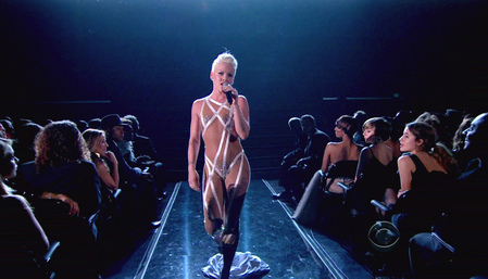 Pink goes nude