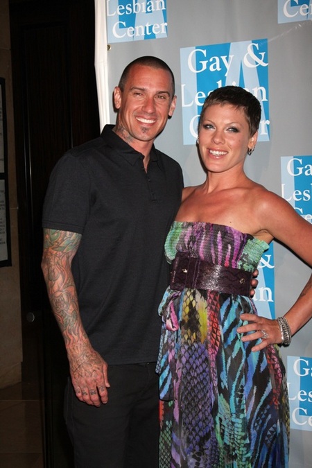 Rocker Pink (born Alecia Moore) and husband Carey Hart are expecting their 