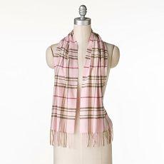 Croft &amp; Barrow plaid scarf