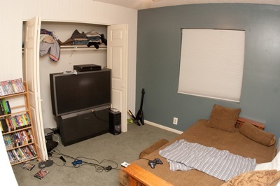 Playroom before