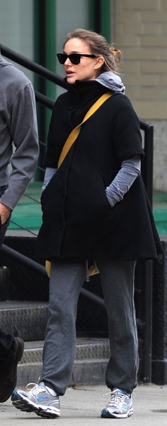 Natalie Portman in a cape