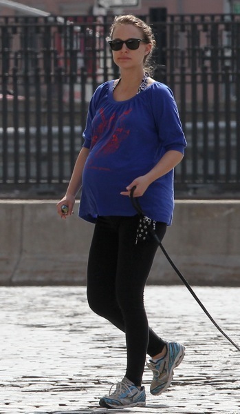 Natalie Portman in a peasant top