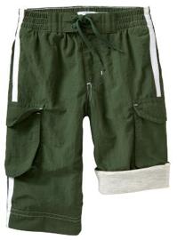 Jersey-Lined Nylon Cargos
