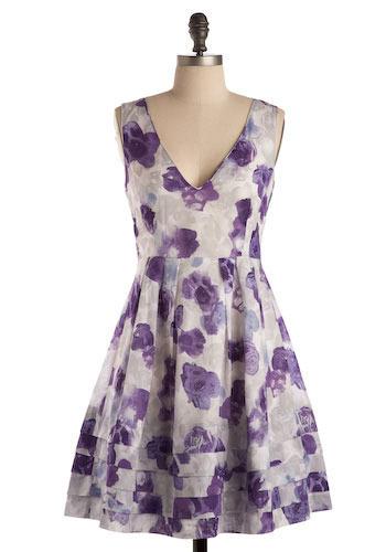 Preservation Society Dress in Peony