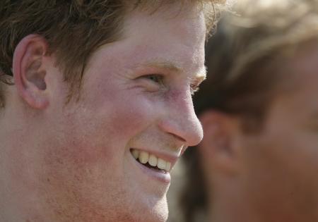 Prince Harry Smiling