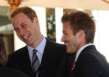 Prince William &amp; David Beckham